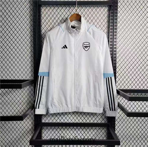 Achat Maillot du Coupe Vent Arsenal 2023/24 Blanc factory 1376