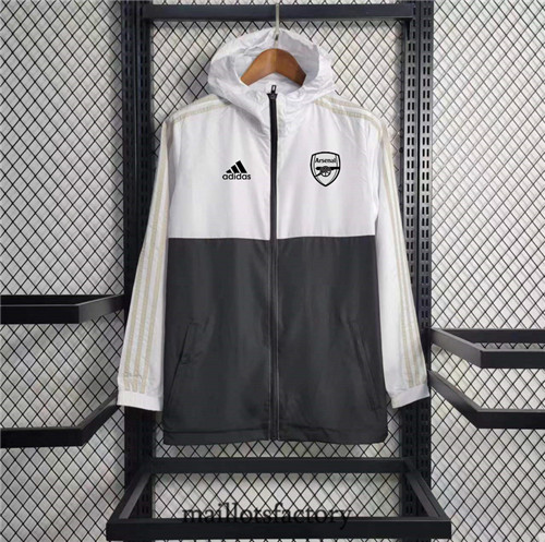 Achat Maillot du Coupe Vent Arsenal 2023/24 Blanc factory 1379