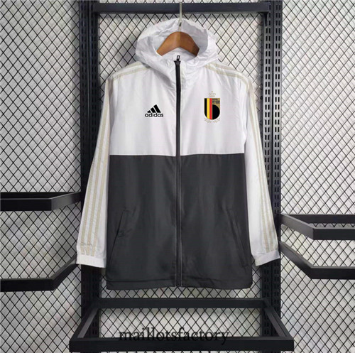 Achat Maillot du Coupe Vent Belgique 2023/24 Blanc factory 1366