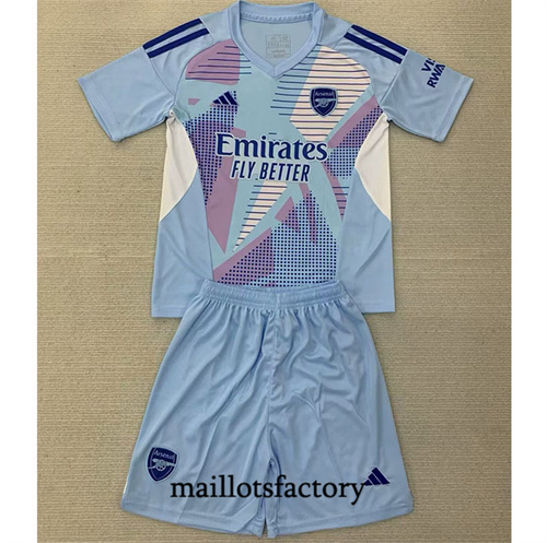 Maillot du Arsenal Enfant 2024/25 Gardien De But Bleu