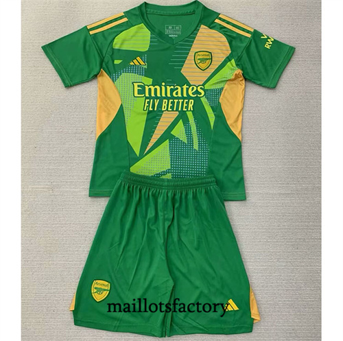 Maillot du Arsenal Enfant 2024/25 Gardien De But Vert