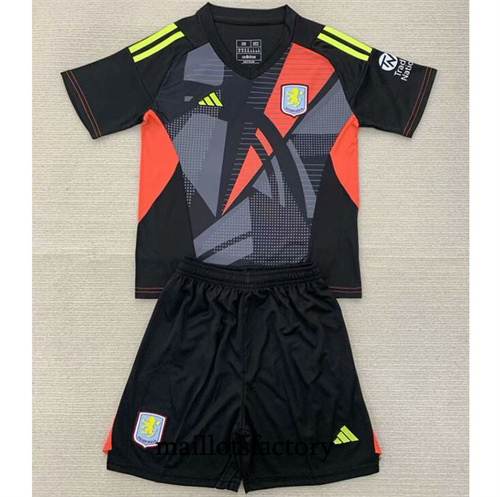 Maillot du Aston Villa Enfant 2024/25 Gardien de but Noir