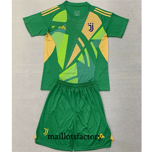 Maillot du Juventus Enfant 2024/25 Gardien De But Vert