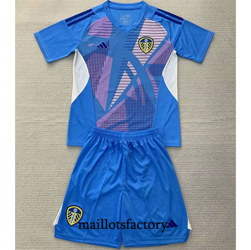 Maillot du Leeds United Enfant 2024/25 Gardien De But Bleu