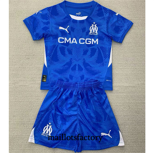 Maillot du Marseille Enfant 2024/25 Gardien De But Bleu