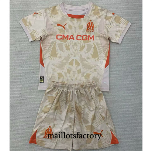 Maillot du Marseille Gardien De But Enfant 2024/25 Jaune