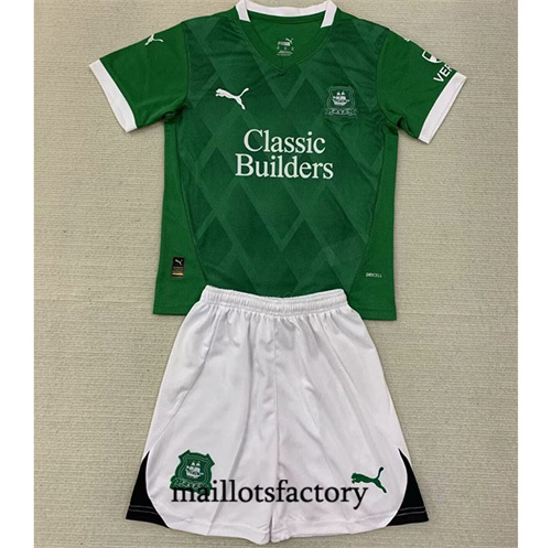 Maillot du Plymouth Argyle Enfant 2024/25 Domicile