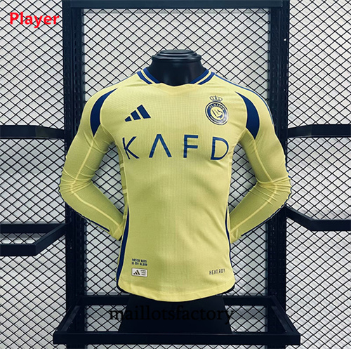 Maillot du Player Al-Nassr FC 2024/25 Domicile Manche Longue