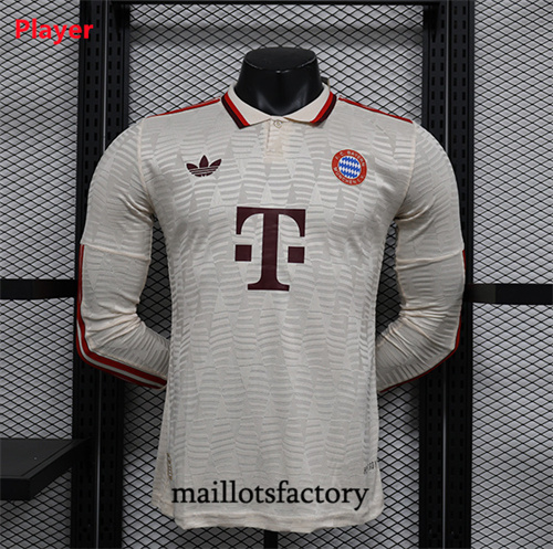 Maillot du Player Bayern Munich 2024/25 Exterieur Manche Longue