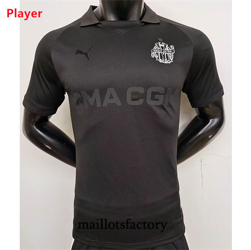 Maillot du Player Marseille 2024/25 Édition 125e anniversaire Noir