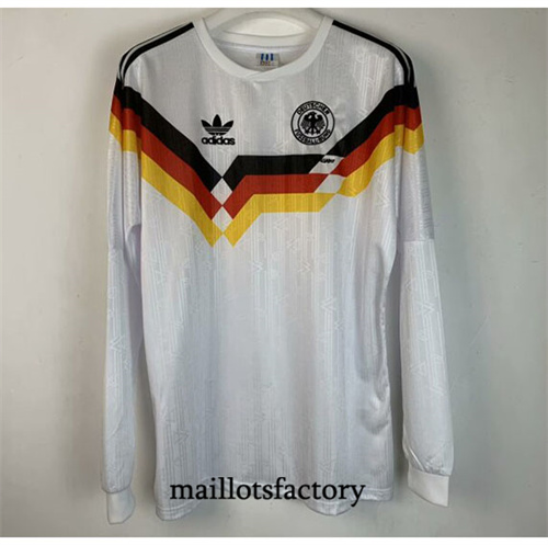 Maillot du Retro Allemagne 1990 Domicile Manche Longue