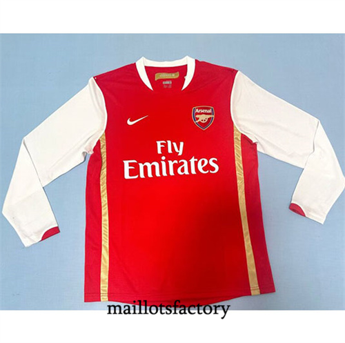 Maillot du Retro Arsenal 2006-07 Domicile Manche Longue