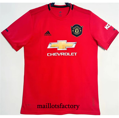 Maillot du Retro Manchester United 2019-20 Domicile