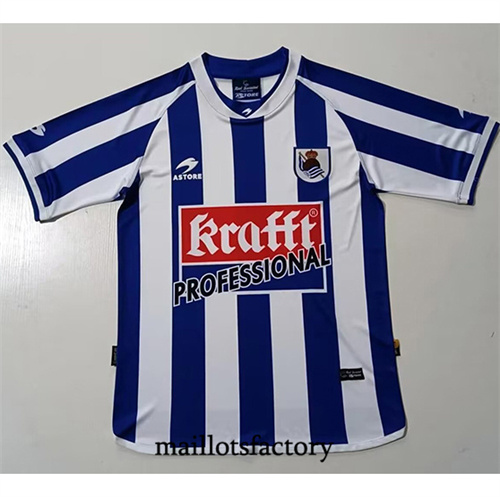 Maillot du Retro Real Sociedad 2002-03 Domicile