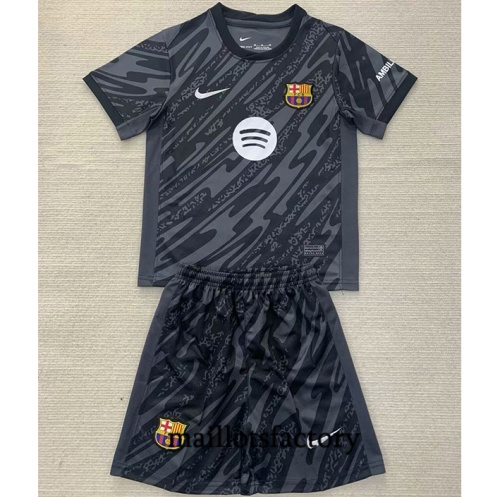 Achetez Maillot du Barcelone Enfant 2024/25 Gardien de but Noir