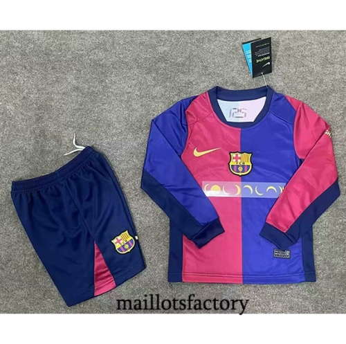 Prix Maillot du Barcelone Enfant 2024/25 Domicile Manche Longue