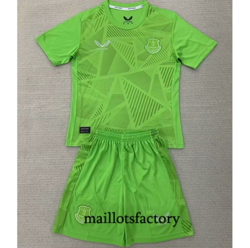 Soldes Maillot du Everton Enfant 2024/25 Gardien de but Vert