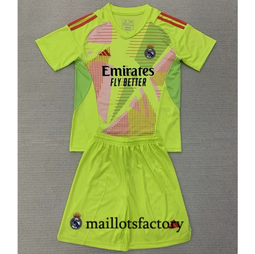 Choix Maillot du Real Madrid Enfant 2024/25 Gardien de but Vert