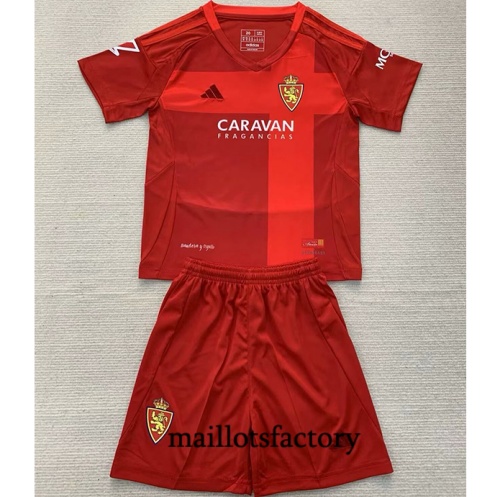 Site Maillot du Real Saragosse Enfant 2024/25 Exterieur