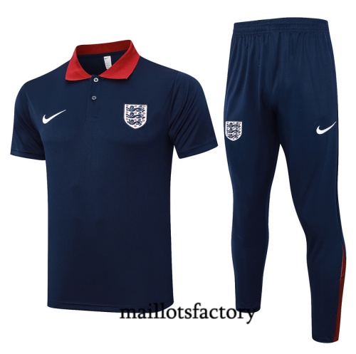 Choix Maillot d'entrainement Angleterre polo 2024/25 Bleu marine Kit