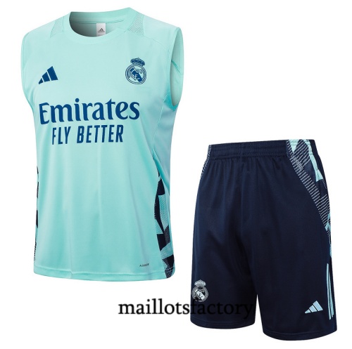 Nouveau Maillot d'entrainement Arsenal Debardeur 2024/25 vert clair Kit