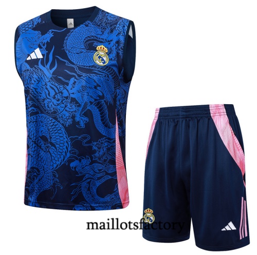 Soldes Maillot d'entrainement Arsenal Debardeur 2024/25 Bleu marine Kit