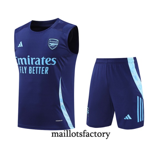 Choix Maillot d'entrainement Arsenal Debardeur 2024/25 Bleu marine Kit