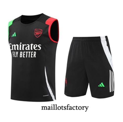 Vendre Maillot d'entrainement Arsenal Debardeur 2024/25 noir Kit