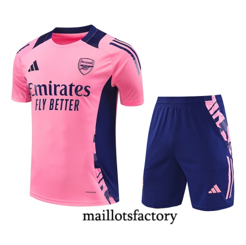 Vendre Maillot d'entrainement Arsenal + Shorts 2024/25 rose Kit