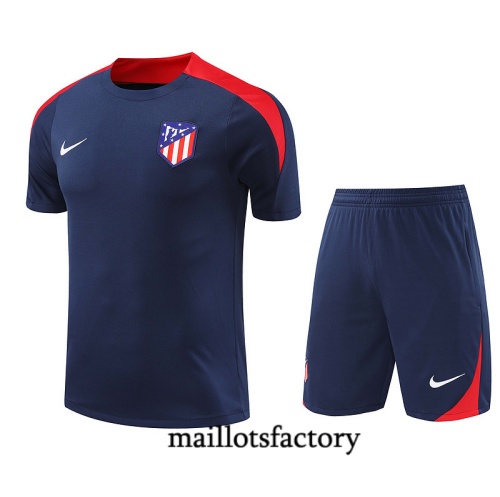 Achat Maillot d'entrainement Atletico Madrid + Shorts 2024/25 Bleu marine Kit