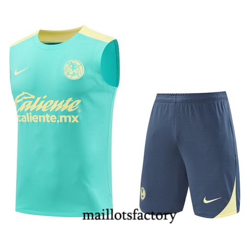 Prix Maillot d'entrainement CF América Debardeur 2024/25 Bleu Kit