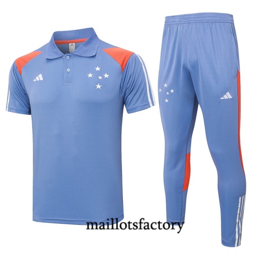 Choix Maillot d'entrainement Cruzeiro polo 2024/25 Gris Kit