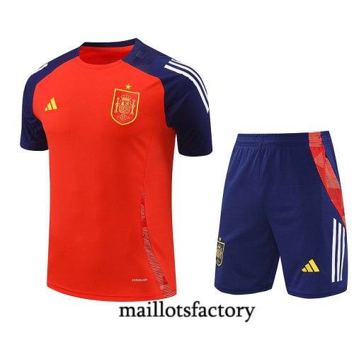 Choix Maillot d'entrainement Espagne + Short Training 2024/25 rouge Kit