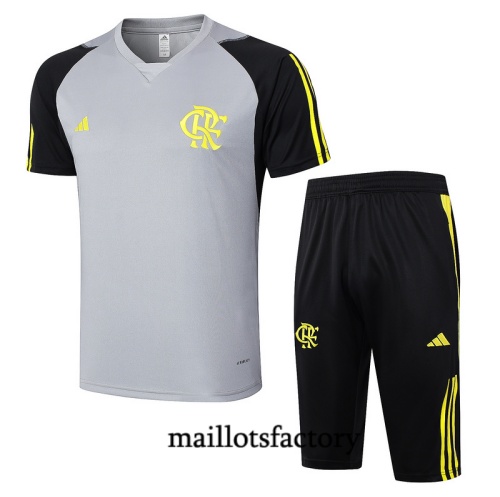 Prix Maillot d'entrainement Flamengo + Shorts 2024/25 gris clair Kit