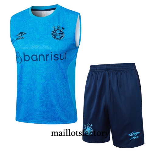 Prix Maillot d'entrainement Gremio Debardeur 2024/25 Bleu Kit