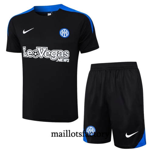 Choix Maillot d'entrainement Inter Milan + Shorts 2024/25 noir Kit