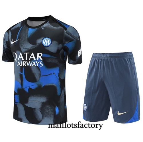 Achat Maillot d'entrainement Inter Milan + Shorts 2024/25 Gris Kit