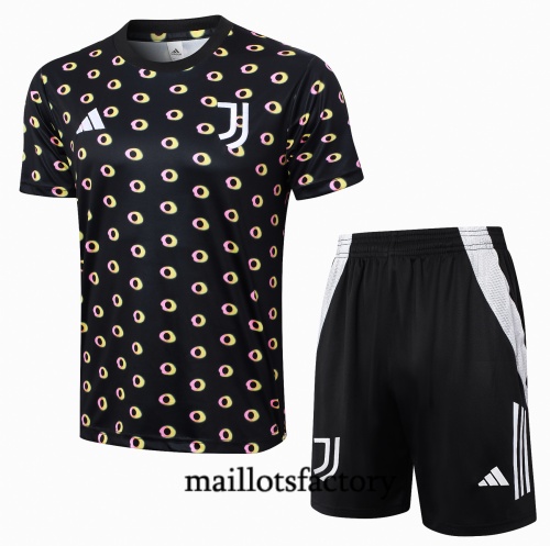 Achetez Maillot d'entrainement Juventus + Shorts 2024/25 noir Kit