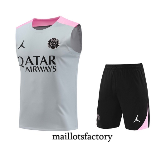 Achetez Maillot d'entrainement Paris PSG Debardeur 2024/25 abricot Kit