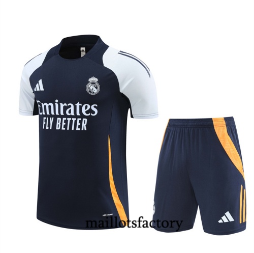 Nouveau Maillot d'entrainement Real Madrid + Shorts 2024/25 Bleu marine Kit