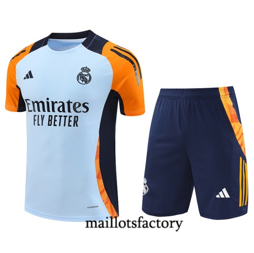 Choix Maillot d'entrainement Real Madrid + Shorts 2024/25 Bleu Kit