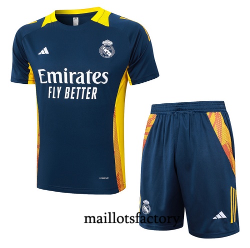 Choix Maillot d'entrainement Real Madrid + Shorts 2024/25 Bleu marine Kit