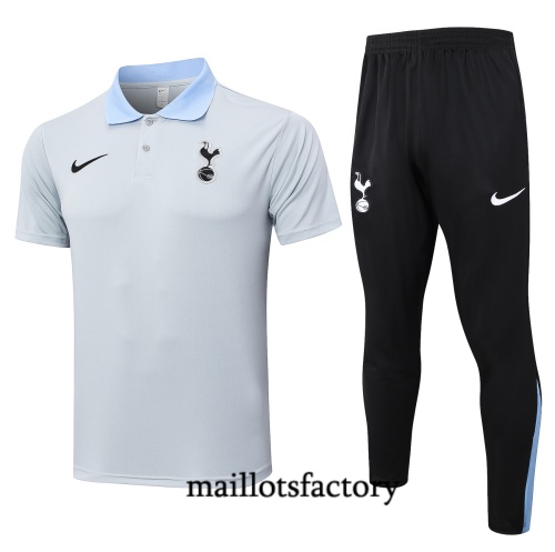 Achetez Maillot d'entrainement Tottenham Hotspur polo 2024/25 gris clair Kit