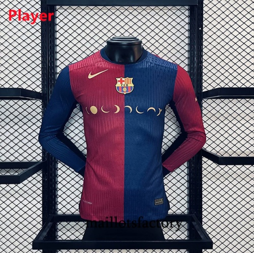 Choix Maillot du Player Barcelone 2024/25 Domicile Édition spéciale Manche Longue