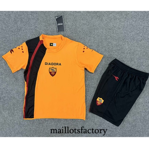 Soldes Maillot du Retro AS Rome Enfant 2005-06 Domicile