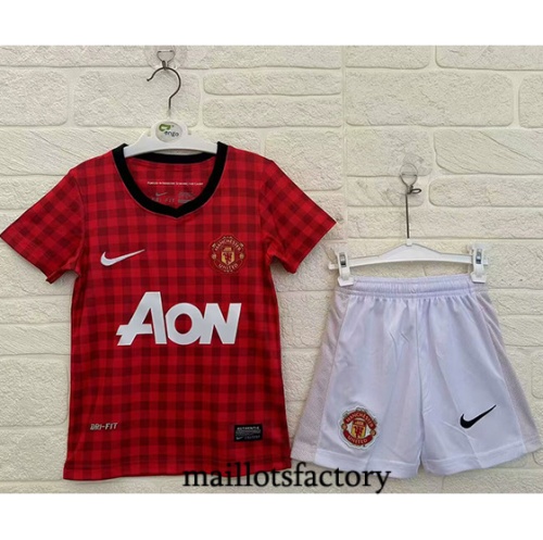 Achetez Maillot du Retro Manchester United Enfant 2012-13 Domicile