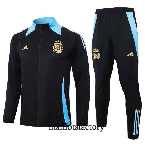 Vendre Veste Survetement Enfant Argentine 2024/25 noir