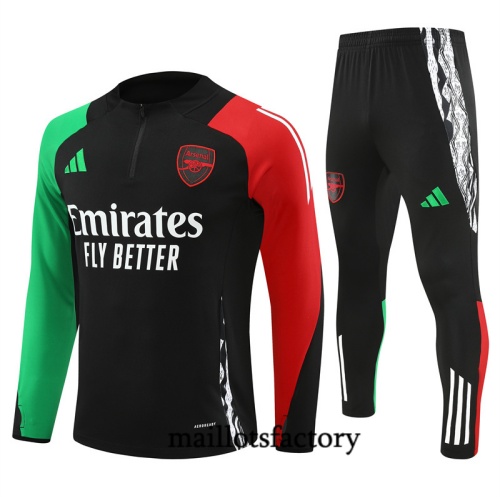 Soldes Survetement Enfant Arsenal 2024/25 noir