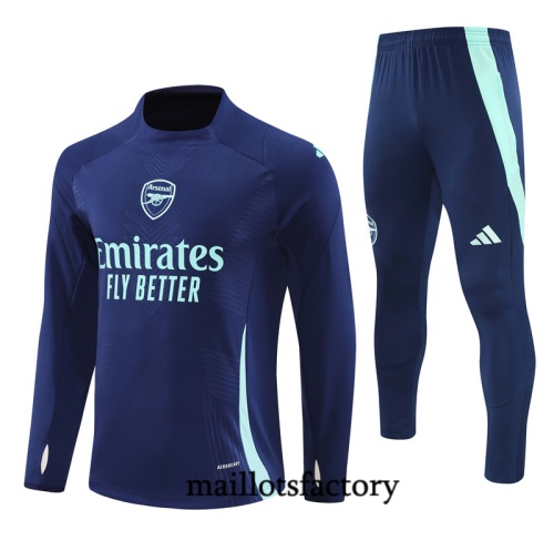 Achetez Veste Survetement Enfant Arsenal 2024/25 Bleu