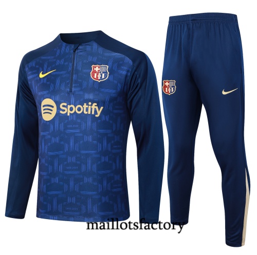 Achat Survetement Enfant Barcelone 2024/25 Bleu marine